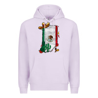 Lilac mexican indiana Premium Hoodie - CowhideDigitalArt