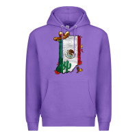 Purple mexican indiana Premium Hoodie - CowhideDigitalArt
