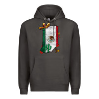Smoke mexican indiana Premium Hoodie - CowhideDigitalArt