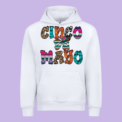 Cinco De Mayo Urban Hoodie Designed By Racoondesign