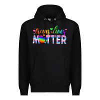 Black trans lives matter Premium Hoodie - HRA Design Shop