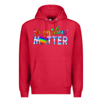 Cardinal trans lives matter Premium Hoodie - HRA Design Shop