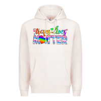 Pale Pink trans lives matter Premium Hoodie - HRA Design Shop