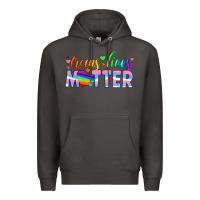 Smoke trans lives matter Premium Hoodie - HRA Design Shop