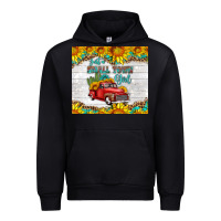 Black just a small town girl with car Urban Hoodie - HRA Design Shop