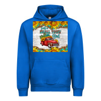 Cobalt just a small town girl with car Urban Hoodie - HRA Design Shop