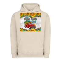 Pigment French Oak just a small town girl with car Urban Hoodie - HRA Design Shop