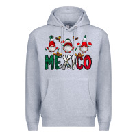 Heather Grey mexico gnome Premium Hoodie - CowhideDigitalArt
