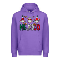 Purple mexico gnome Premium Hoodie - CowhideDigitalArt
