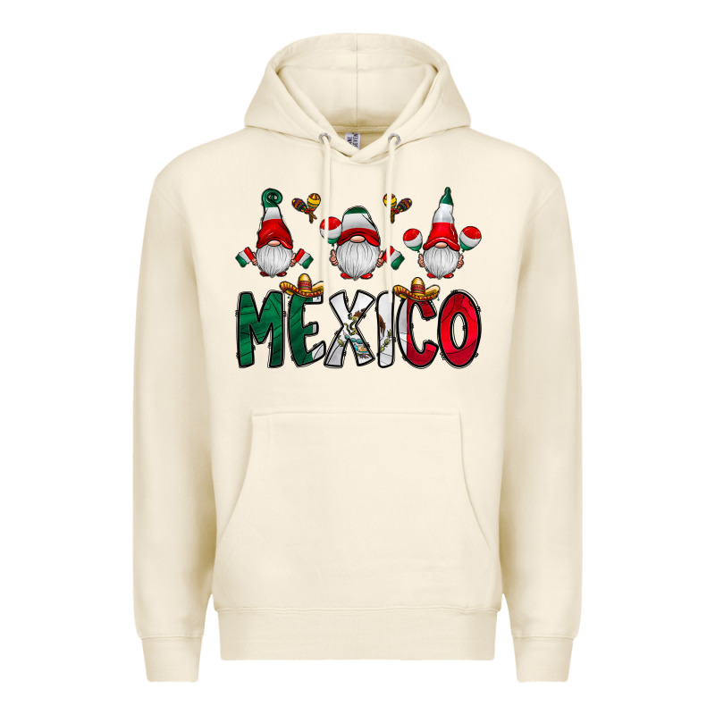 Mexico Gnome Premium Hoodie by CowhideDigitalArt | Teevron