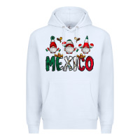 White mexico gnome Premium Hoodie - CowhideDigitalArt