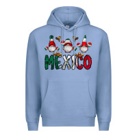 Colony Blue mexico gnome Premium Hoodie - CowhideDigitalArt