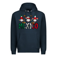 Navy mexico gnome Premium Hoodie - CowhideDigitalArt