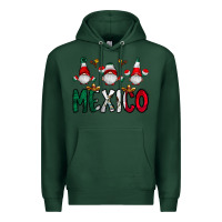 Sports Green mexico gnome Premium Hoodie - CowhideDigitalArt