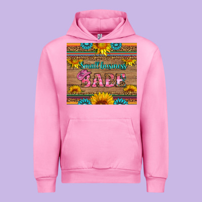 Small Business Babe Urban Hoodie Designed By Hra Design Shop