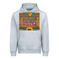 Heather Grey small business babe Urban Hoodie - HRA Design Shop