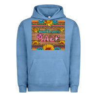 Pigment Pebble Blue small business babe Urban Hoodie - HRA Design Shop