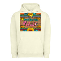 Pigment Pistachio small business babe Urban Hoodie - HRA Design Shop