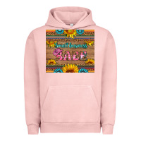 Pigment Salmon small business babe Urban Hoodie - HRA Design Shop