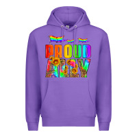 Purple proud ally Premium Hoodie - HRA Design Shop