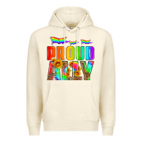 Sandshell proud ally Premium Hoodie - HRA Design Shop