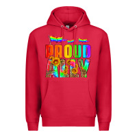 Cardinal proud ally Premium Hoodie - HRA Design Shop