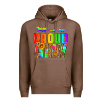Chestnut proud ally Premium Hoodie - HRA Design Shop
