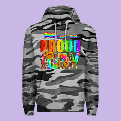 Proud Ally Premium Hoodie Designed By Hra Design Shop