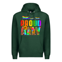 Sports Green proud ally Premium Hoodie - HRA Design Shop