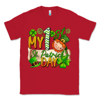 Red my 1'st st patrick's day Classic Tee - FaDigitalArtStudio