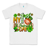 White my 1'st st patrick's day Classic Tee - FaDigitalArtStudio