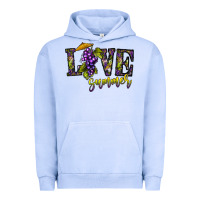Pigment Grape Ice love summer Urban Hoodie - CowhideDigitalArt