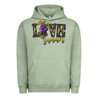 Pigment Oil Green love summer Urban Hoodie - CowhideDigitalArt