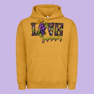 Love Summer Urban Hoodie Designed By Cowhidedigitalart