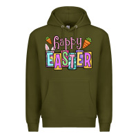 Army Green Easter Day Happy Easter Premium Hoodie - OliviaCreatesArt