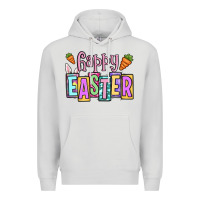 Dove Grey Easter Day Happy Easter Premium Hoodie - OliviaCreatesArt