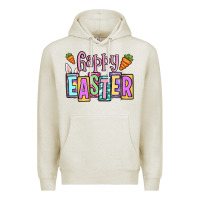 Oatmeal Heather Easter Day Happy Easter Premium Hoodie - OliviaCreatesArt