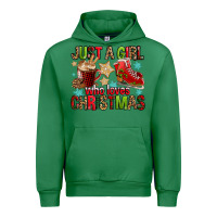 Emerald just a girl who loves christmas Urban Hoodie - FaDigitalArtStudio