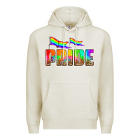 Oatmeal Heather pride Premium Hoodie - HRA Design Shop