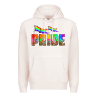 Pale Pink pride Premium Hoodie - HRA Design Shop