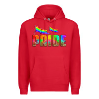 Red pride Premium Hoodie - HRA Design Shop