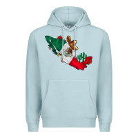 Blue Mist mexico Premium Hoodie - CowhideDigitalArt