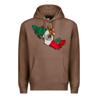 Chestnut mexico Premium Hoodie - CowhideDigitalArt