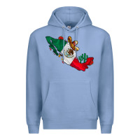 Colony Blue mexico Premium Hoodie - CowhideDigitalArt