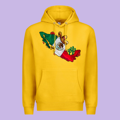Mexico Premium Hoodie Designed By Cowhidedigitalart