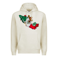Oatmeal Heather mexico Premium Hoodie - CowhideDigitalArt