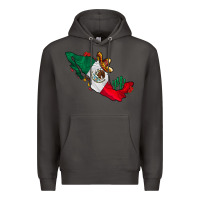 Smoke mexico Premium Hoodie - CowhideDigitalArt