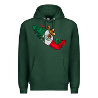 Sports Green mexico Premium Hoodie - CowhideDigitalArt