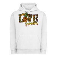 Pigment Lunar Rock love summer pinapple Urban Hoodie - CowhideDigitalArt