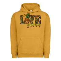 Pigment Peanut Butter love summer pinapple Urban Hoodie - CowhideDigitalArt
